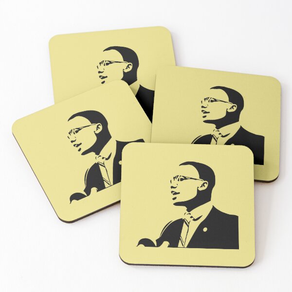 Item preview, Malcolm X designed and sold by Gentle40Winks.