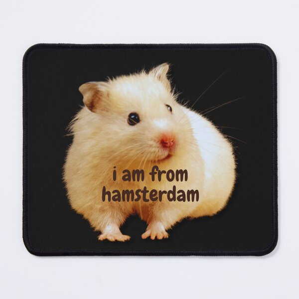 Item preview, I am from Hamsterdam, Hamster designed and sold by MerchGiants.