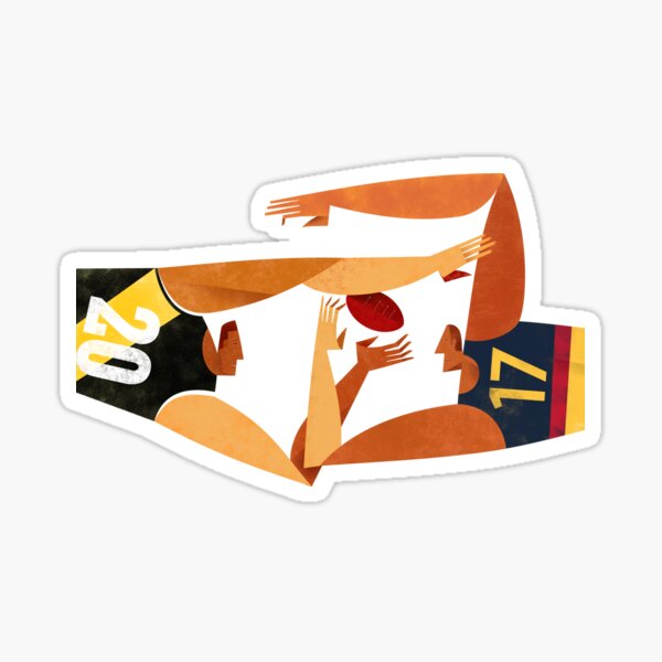 AFL Grand Final Richmond v Adelaide Sticker