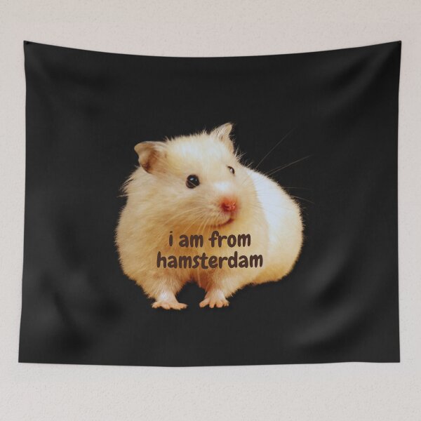 Item preview, I am from Hamsterdam, Hamster designed and sold by MerchGiants.