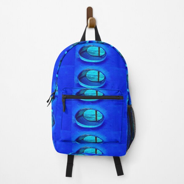 Item preview, Bull´s eye in a blue iron wall from a ship. 2a designed and sold by kall3bu.