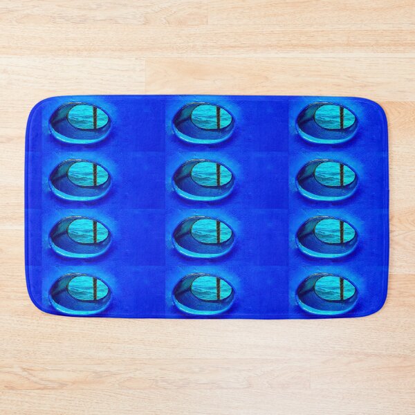 Item preview, Bull´s eye in a blue iron wall from a ship. 2a designed and sold by kall3bu.