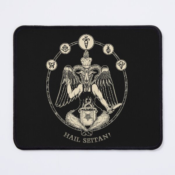 Item preview, Vegan Chef Baphomet: Hail Seitan! designed and sold by RedFinchDesigns.