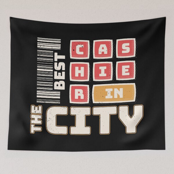 Item preview, Best Cashier In The City | Cashier Gift | Gift For Cashier designed and sold by DrawingBoard.