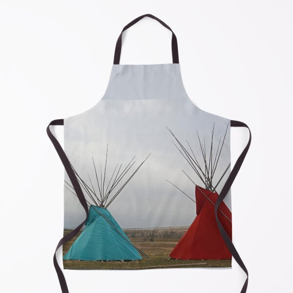 Item preview, Red and Blue Tipi designed and sold by Whisperingpeaks.