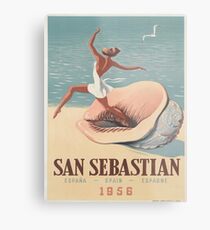 Vintage poster - San Sebastian Metal Print