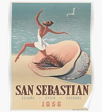 Vintage poster - San Sebastian Poster
