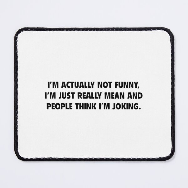 Item preview, I'm Actually Not Funny designed and sold by peterArt22.