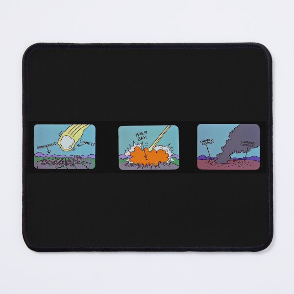 Item preview, bart's comet hitting springfield designed and sold by kidofwgkta.