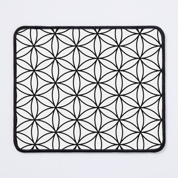 Item preview, Sacred Geometry Pattern | Black On White designed and sold by ghost888.