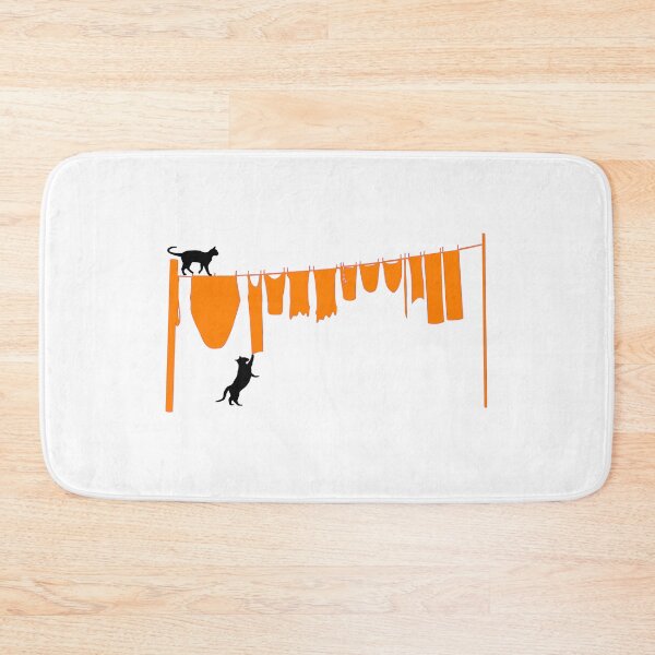 Item preview, CATS AND CLOTHESLINE designed and sold by DomGDesign.