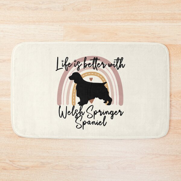 Artikelvorschau, Welsh Springer Spaniel Dog Rainbow Aesthetic Boho entworfen und verkauft von rafaeltto.