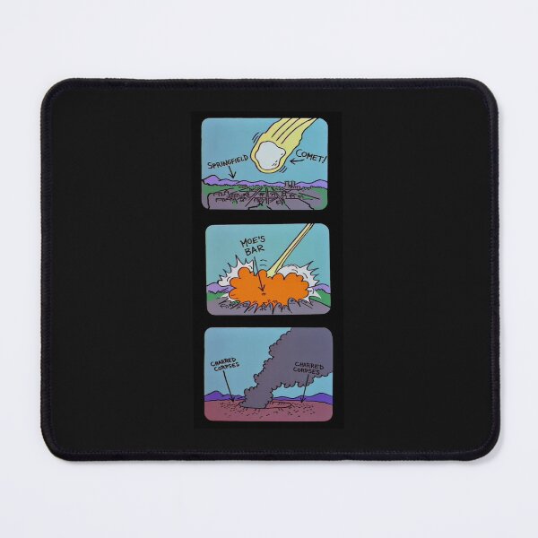 Item preview, bart's comet hitting springfield designed and sold by kidofwgkta.