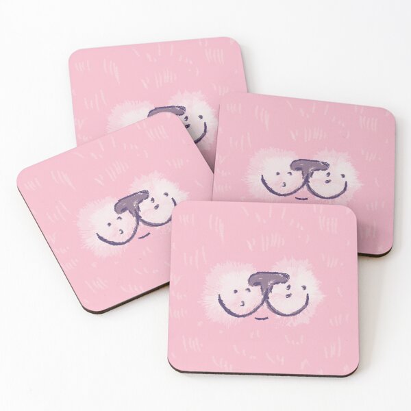 Item preview, Pink dog face designed and sold by Lalingla.