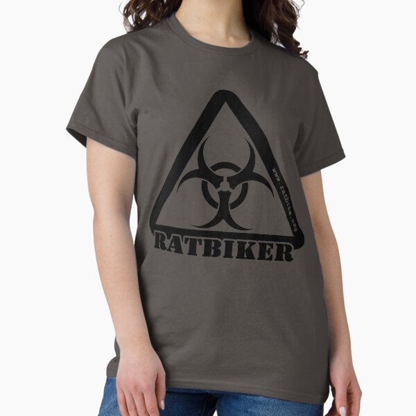 Ratbiker Biohazard - black Classic T-Shirt