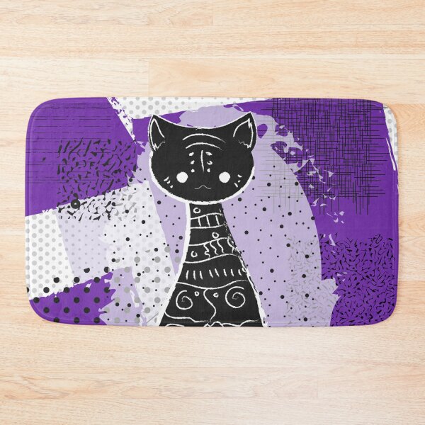 Item preview, Purple Shadow Cat designed and sold by Lalingla.