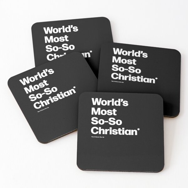 Item preview, World’s Most So-So Christian designed and sold by PassionFury.