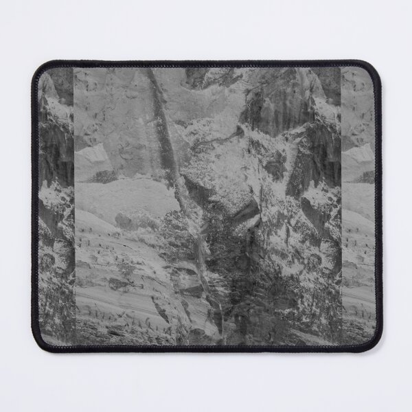 Item preview, Black and white abstract surface from a scratched stonewall designed and sold by kall3bu.