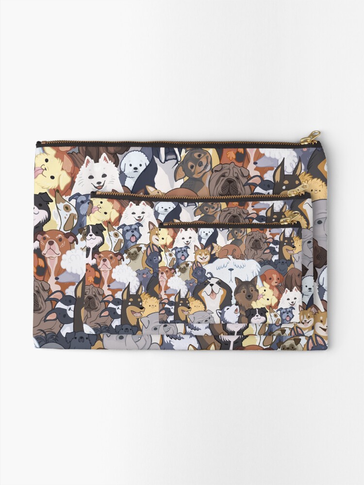Alternate view of Pupper Party Zipper Pouch