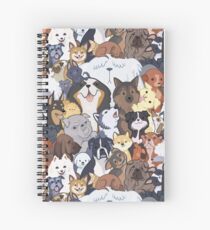 Pupper Party Spiral Notebook