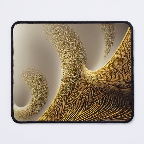 Item preview, Glamour gold and white delicate pattern design designed and sold by Mobius Spot Collective.