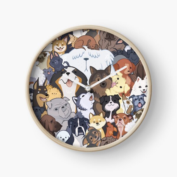 Pupper Party Clock