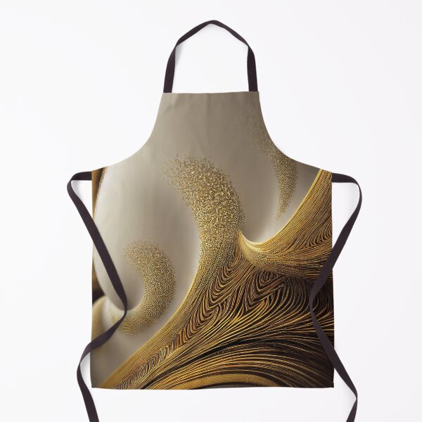 Item preview, Glamour gold and white delicate pattern design designed and sold by Mobius Spot Collective.
