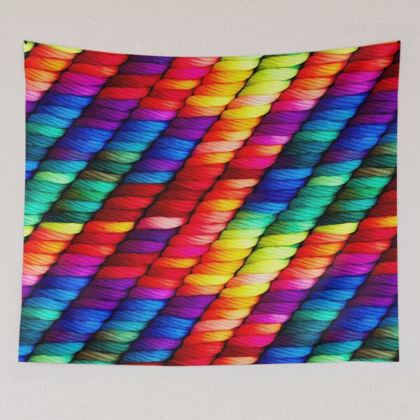 Item preview, Rainbow rope texture Background. seamless pattern designed and sold by ShopThousand.