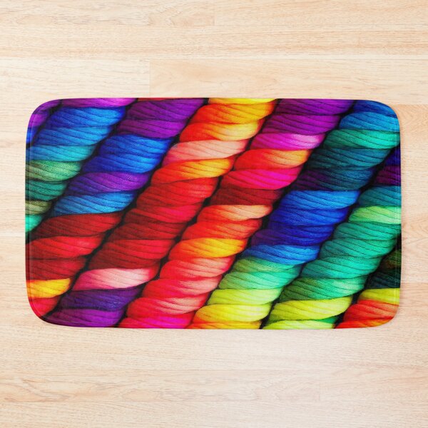 Item preview, Rainbow rope texture Background. seamless pattern designed and sold by ShopThousand.