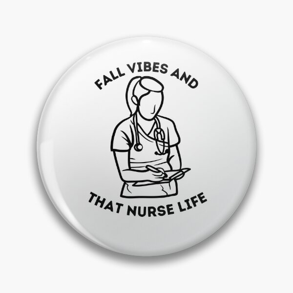 Item preview, Fall vibes and that nurse life Essential T-shirt designed and sold by OneDayCollected.