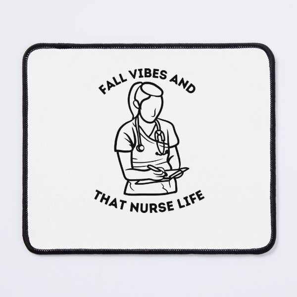 Item preview, Fall vibes and that nurse life Essential T-shirt designed and sold by OneDayCollected.
