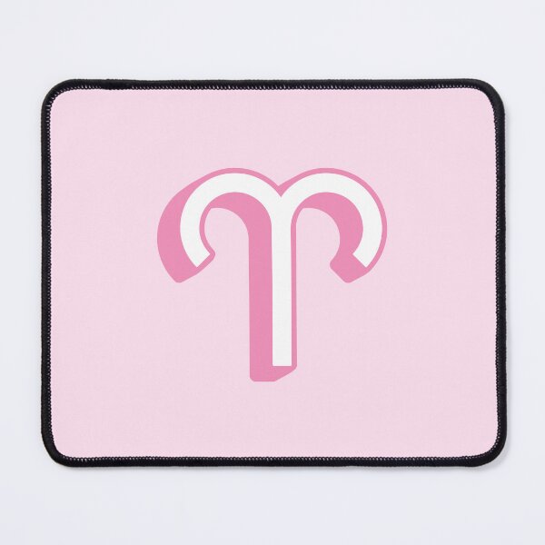 Item preview, Aries Symbol Pink 3D designed and sold by OldDannyBrown.