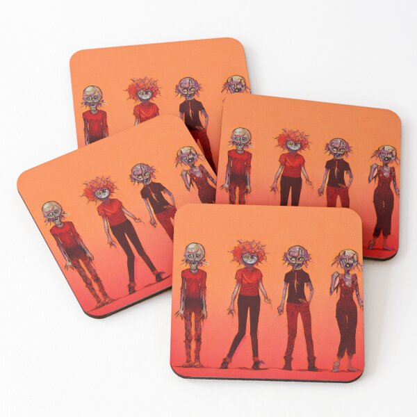 Item preview, Zombie teenagers gang  designed and sold by RebelPurpleGirl.
