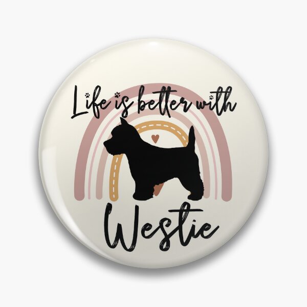 Item preview, West Highland White Terrier West Rainbow Aesthetic Boho designed and sold by rafaeltto.