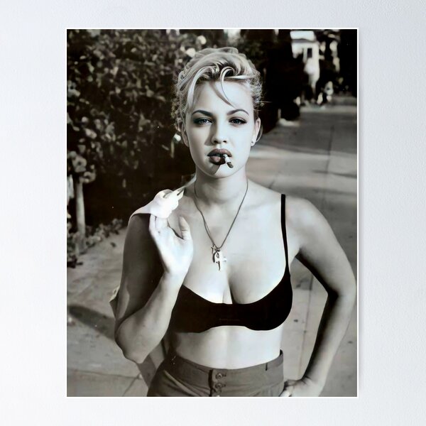 Drew Barrymore 90s Poster