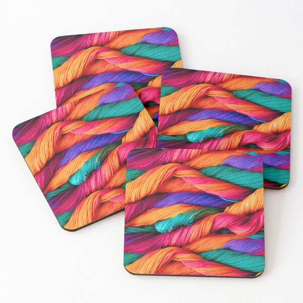 Item preview, Rainbow rope texture Background. seamless pattern 4 designed and sold by ShopThousand.
