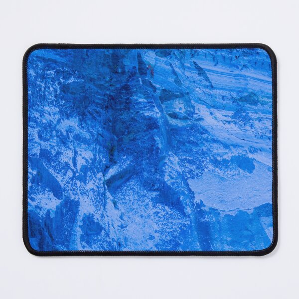 Item preview, Blue abstract surface from a scratched stonewall designed and sold by kall3bu.