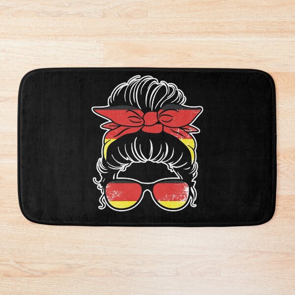 Item preview, Messy Bun Awesome German Woman A Deutsch Deutschland Native designed and sold by Nessshirts.