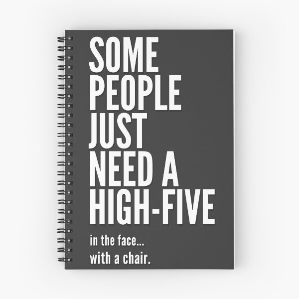 Item preview, Some People Just Need A High-Five In The Face With A Chair designed and sold by PapaBujuGaming.