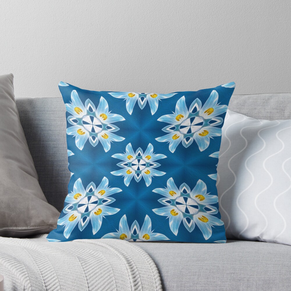Item preview, Throw Pillow designed and sold by Patternflower.