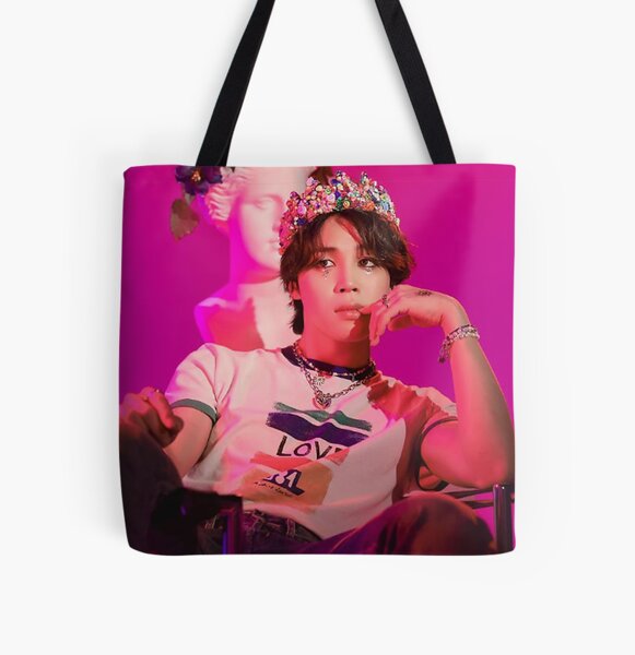 BTS Park Jimin Portrait Bucket Tote Bag 