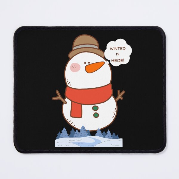 Item preview, Winter is Here Snowman - Funny Christmas Design designed and sold by SBWorld.