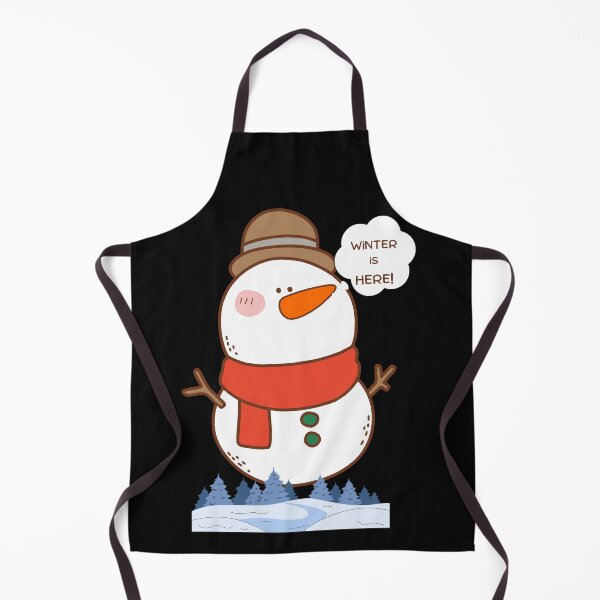 Item preview, Winter is Here Snowman - Funny Christmas Design designed and sold by SBWorld.