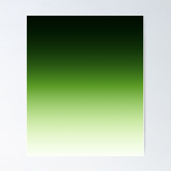 Beautiful ,green , Ombre Art Print for Sale by fuzzyfox