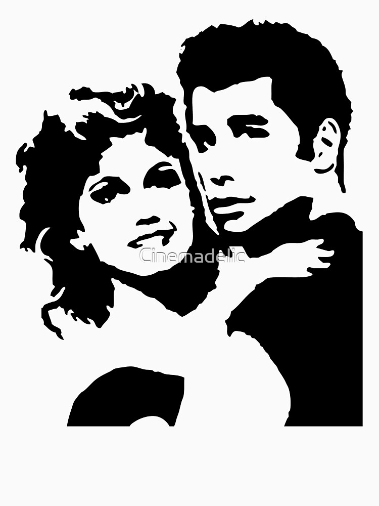 John Travolta Grease by Cinemadelic