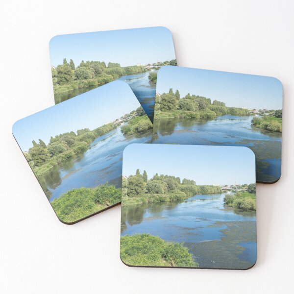 Item preview, Gentle Currents of Summer - Maritsa River in Plovdiv Bulgaria designed and sold by Georgia Mizuleva.