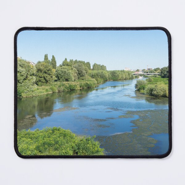 Item preview, Gentle Currents of Summer - Maritsa River in Plovdiv Bulgaria designed and sold by Georgia Mizuleva.