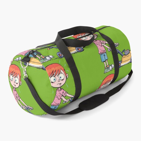 Item preview, boy is tired because he cut the grass designed and sold by duxpavlic.