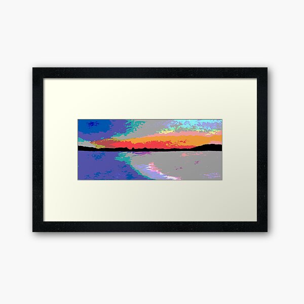 Item preview, Spanish Sunset Colourful designed and sold by CafiArtStudio.