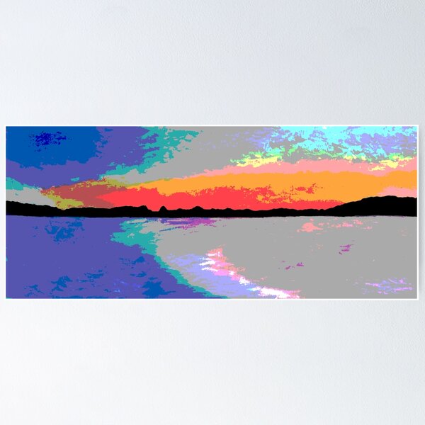 Item preview, Spanish Sunset Colourful designed and sold by CafiArtStudio.